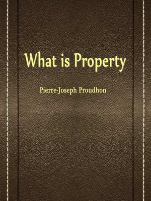 cover image of What Is Property